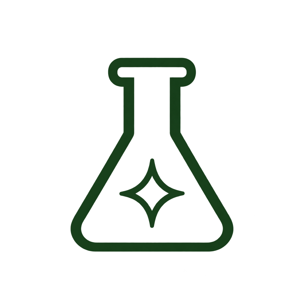 Avoid chemicals flask icon