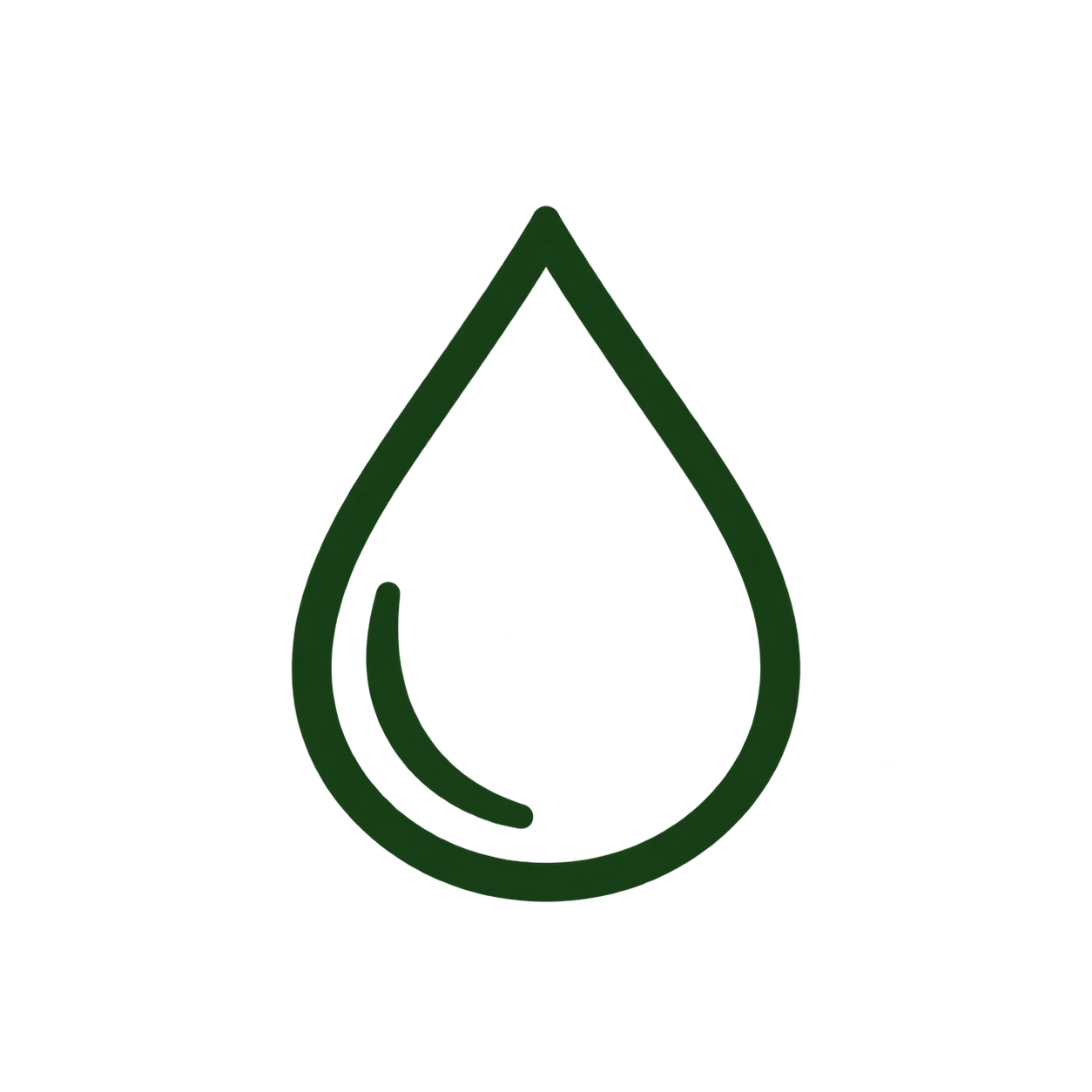 Keep dry water drop icon